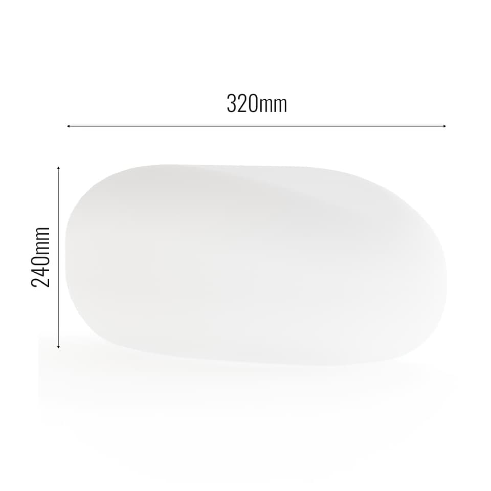 Shimmer Solar Glow Stone Pebble Mood Light view 8