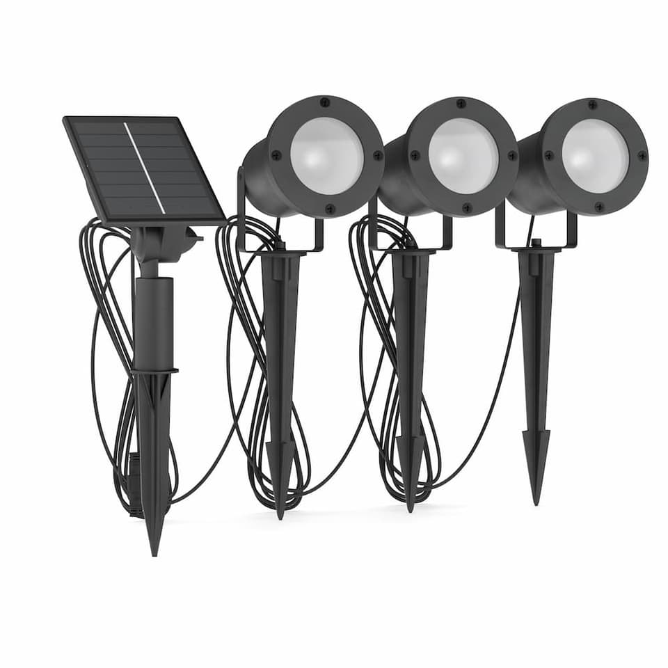 Modena Solar Spot Lights (Set Of 3) view 2