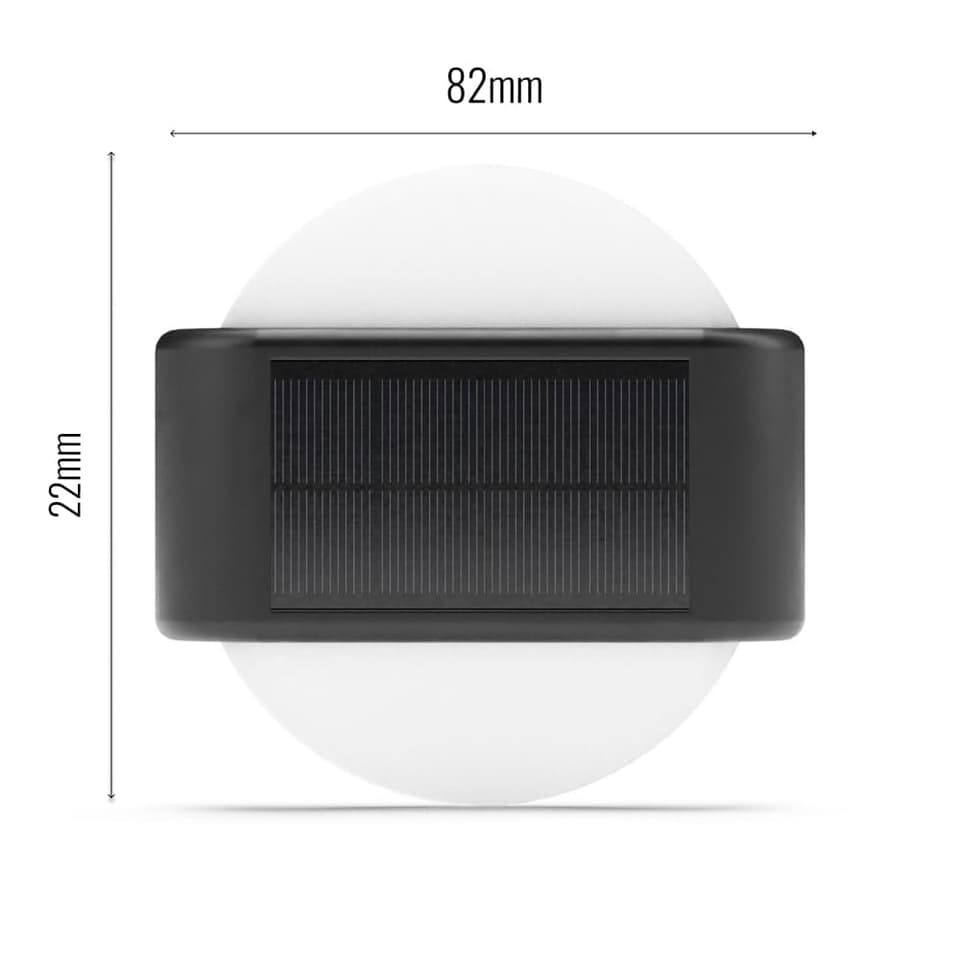 Burton Solar Wall Light (Set of 2) view 2