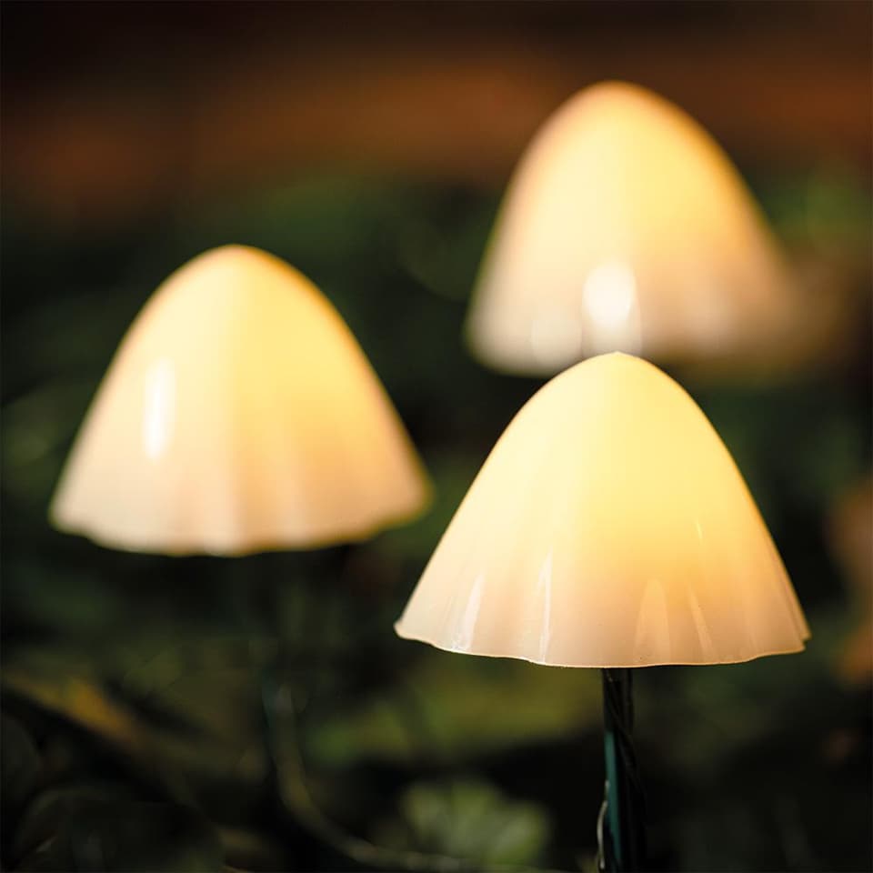 Forest XL Solar Mushroom Lights - Set of 6 view 2