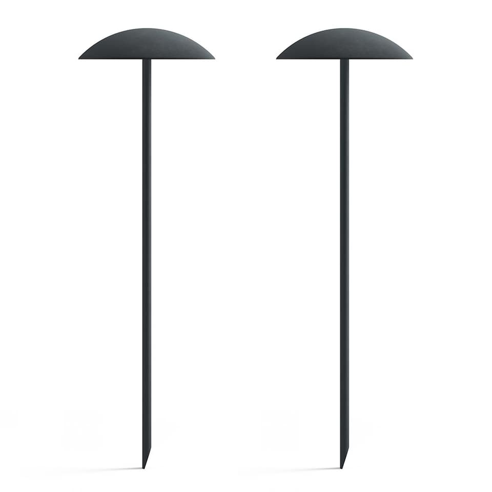 Millfield Solar Mushroom Lights (Set of 2) view 2