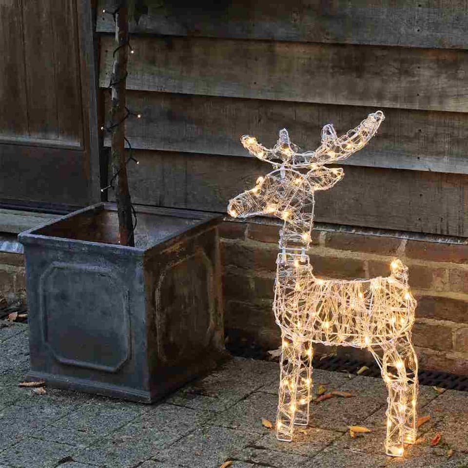 Lapland USB Solar Christmas Reindeer - Powered By Leaf view 2