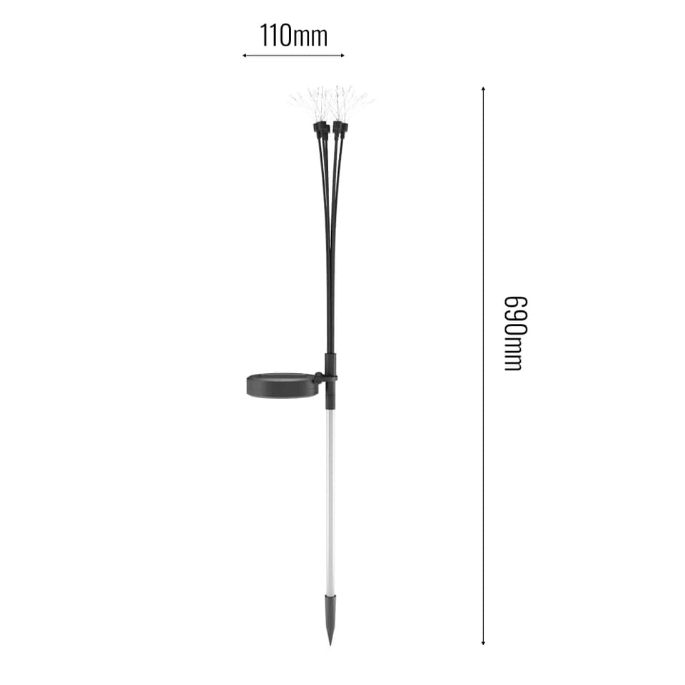 Starburst Solar Stake Lights (Set Of 2) view 4