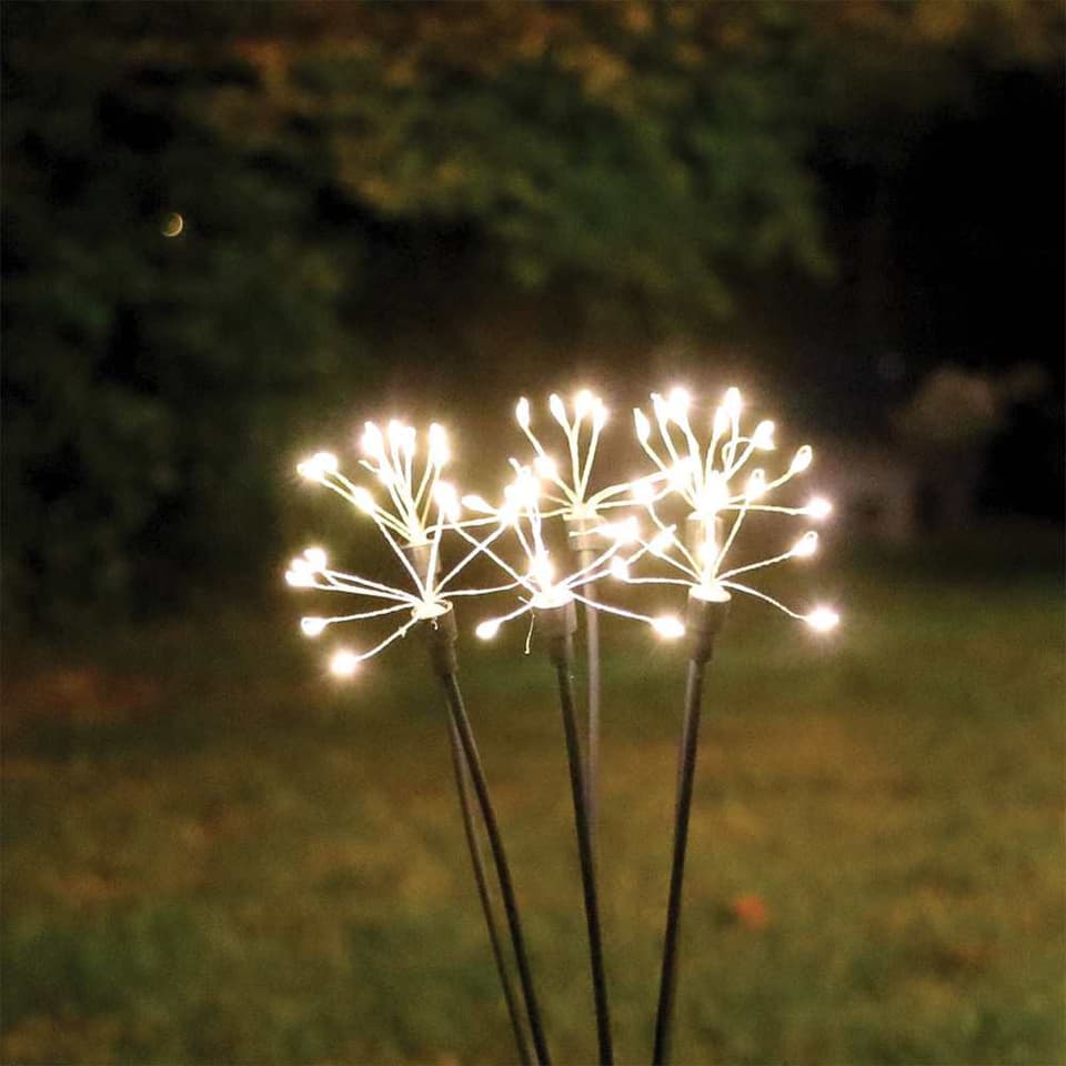 Starburst Solar Stake Lights (Set Of 2) view 2