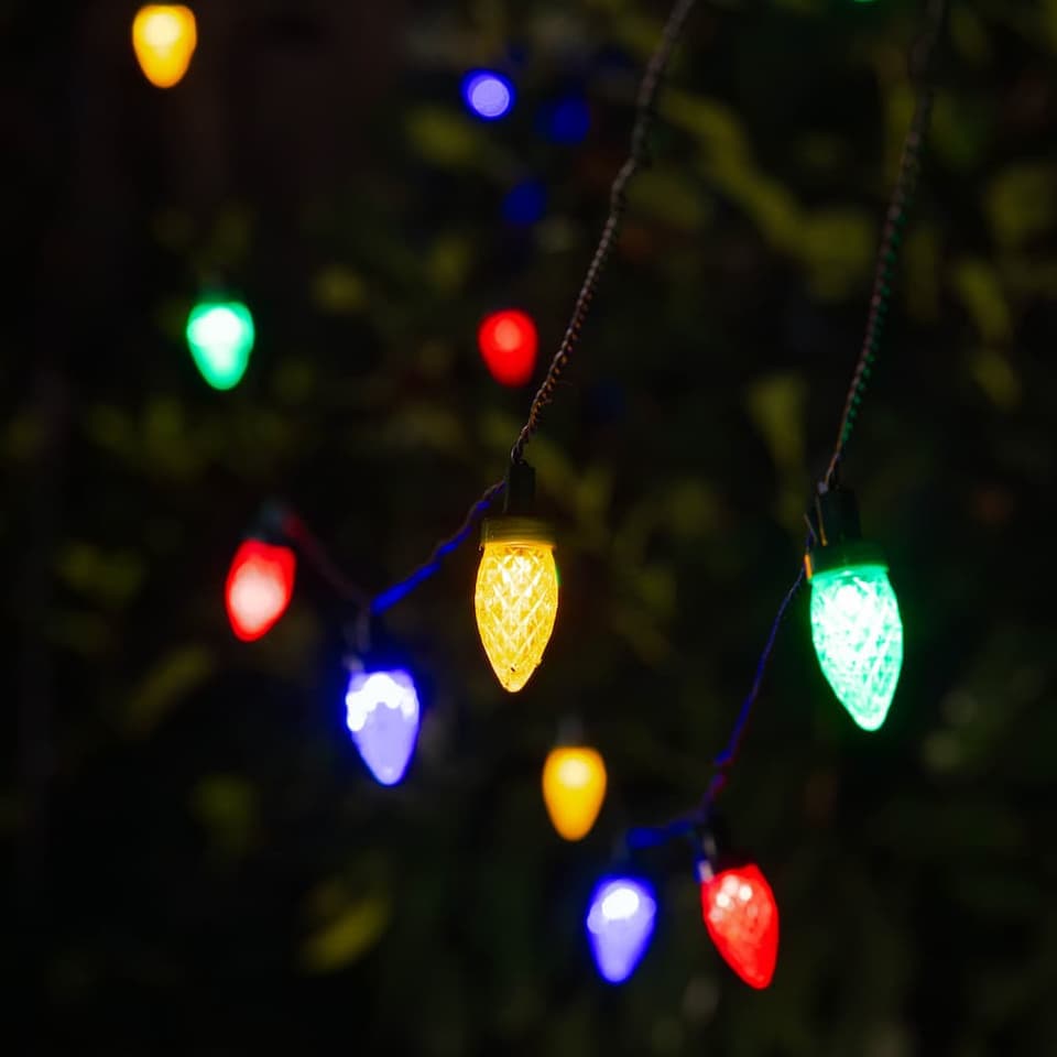 Retro USB Solar Bulbs - Set Of 30 - Multicolour view 2