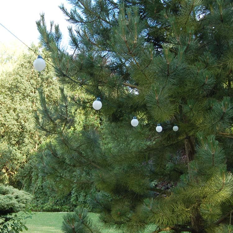 Everbright Solar Party Lights  - 20 White Balls view 3