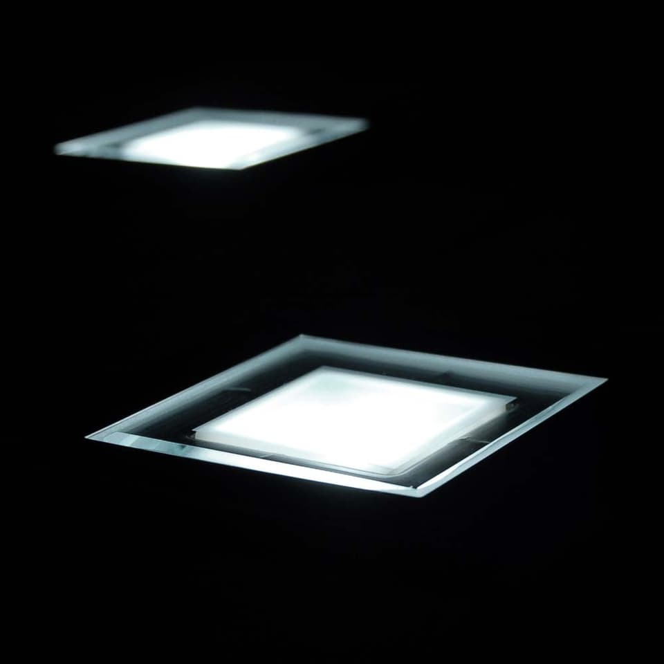 Solar Square Decking Light view 3