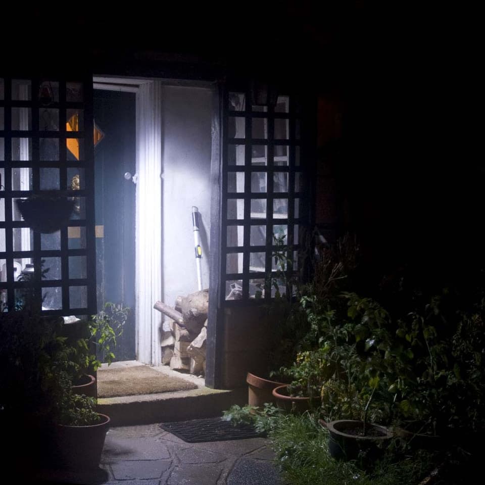 Solar PIR Porch Light view 2