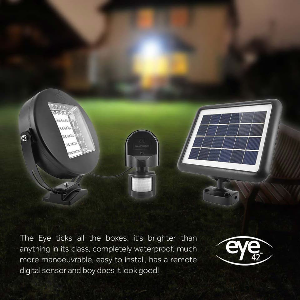Eye Solar Security Light view 11