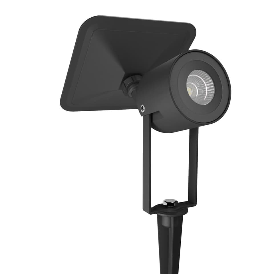 Salisbury Motion Activated Solar Spotlight view 1