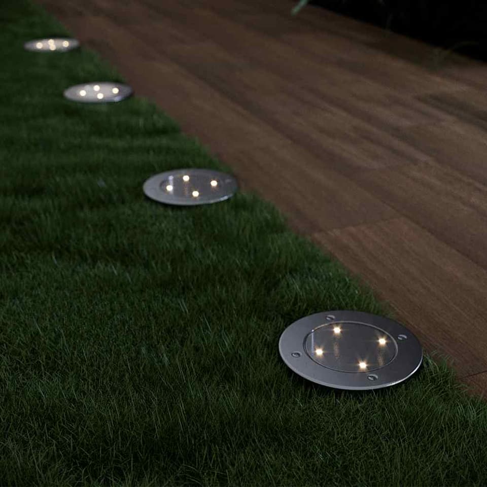 Set of 4 Mirage Solar Deck lights view 1