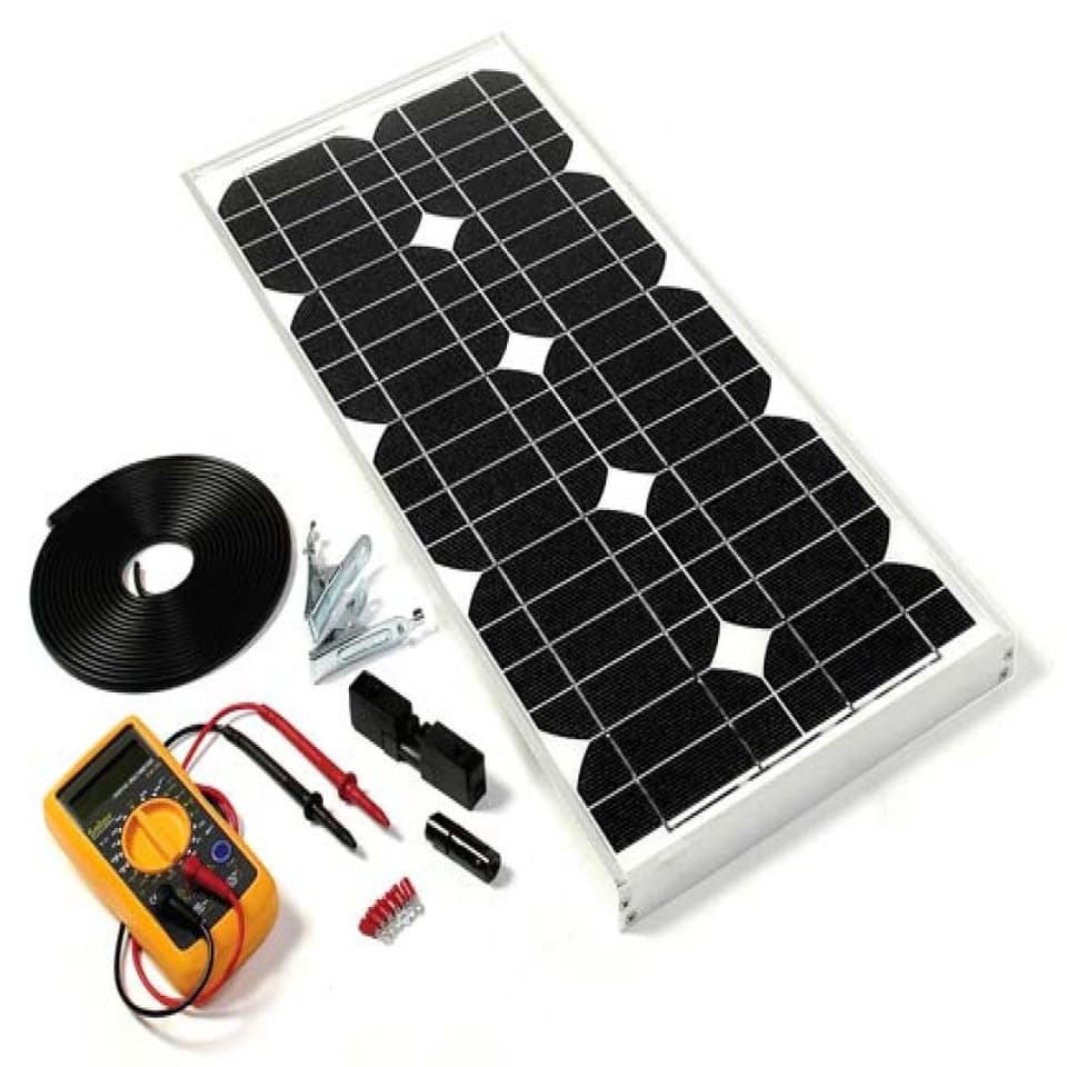 DIY Solar Panel Kit - 18W view 1