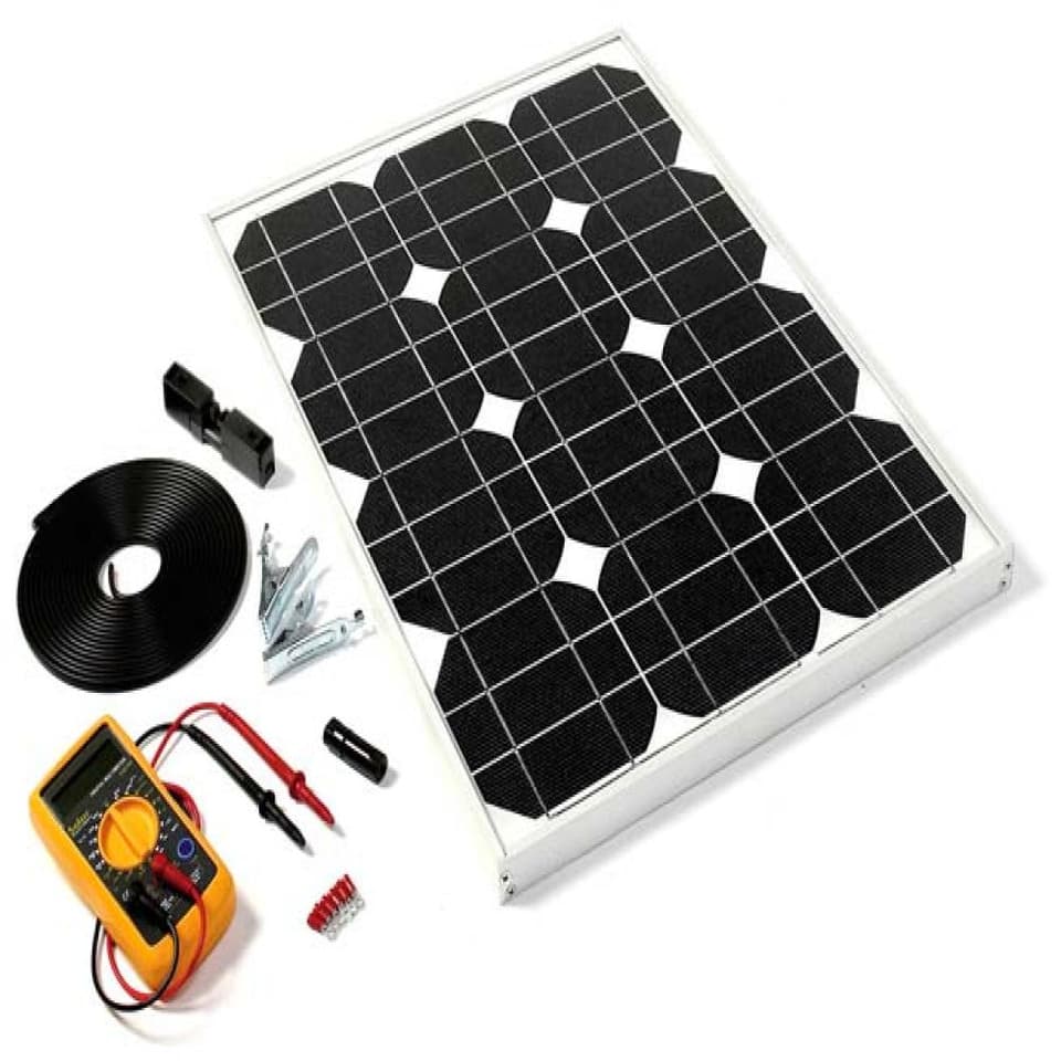 DIY Solar Panel Kit - 28W view 1