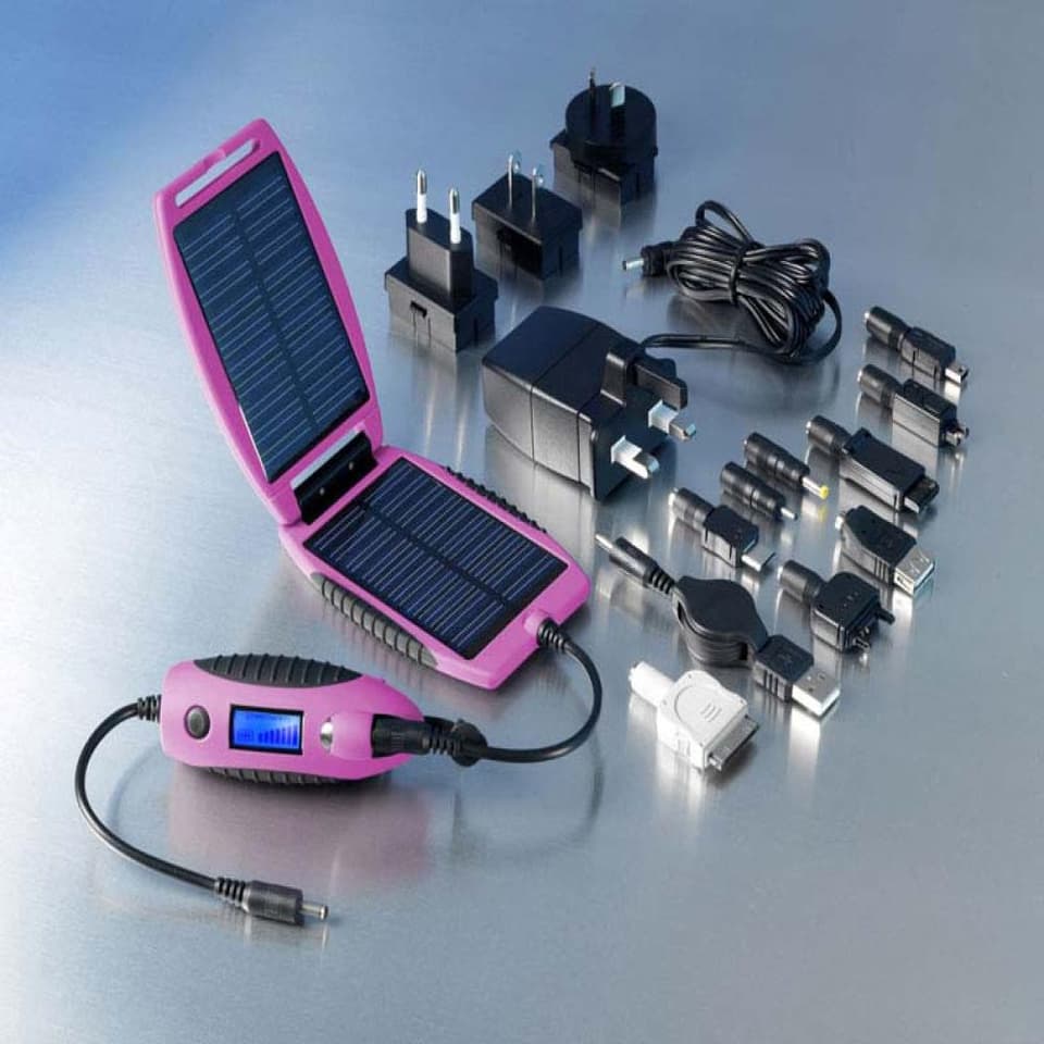 Solar Power Monkey - Pink Explorer Kit view 1