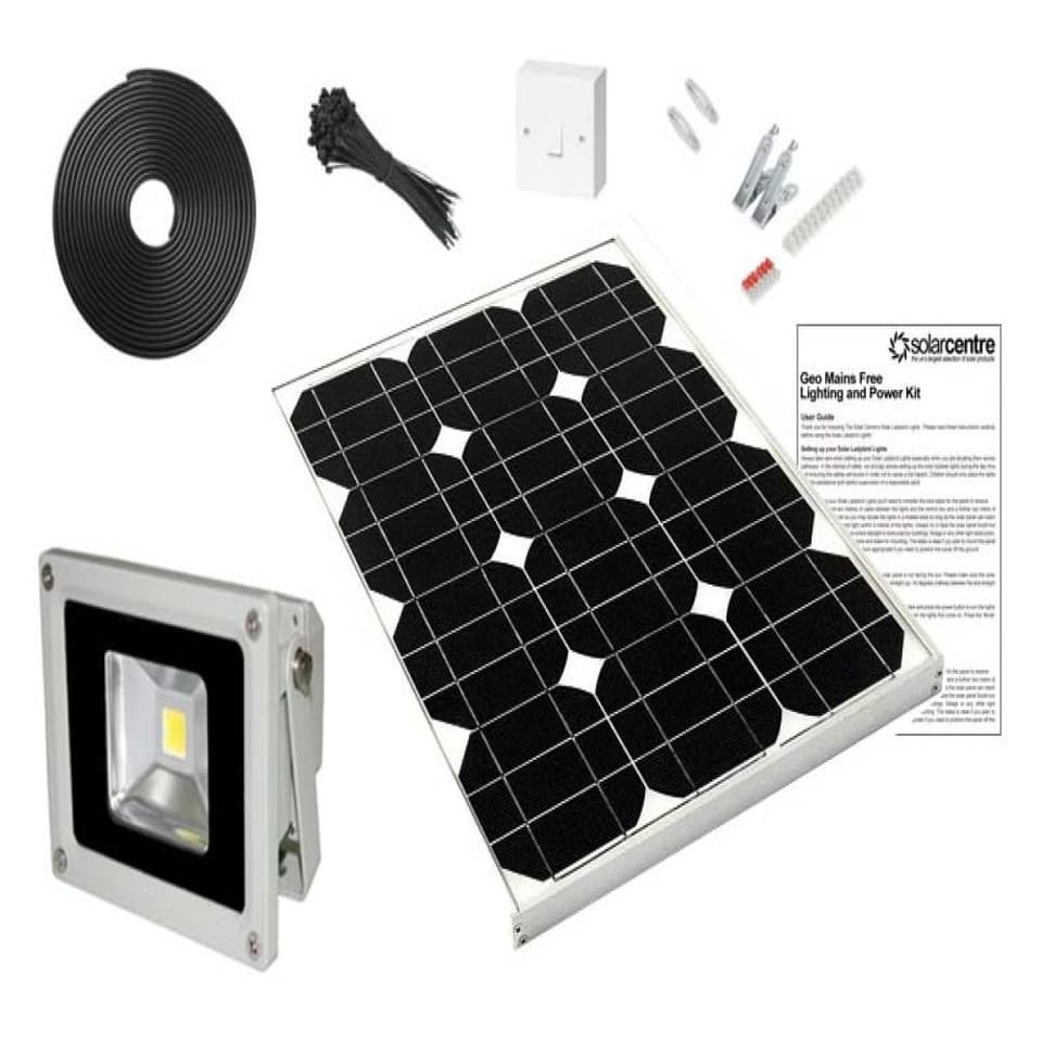 Geo Floodlight 30 - 30w 12v Solar LED Floodlight Kit view 1