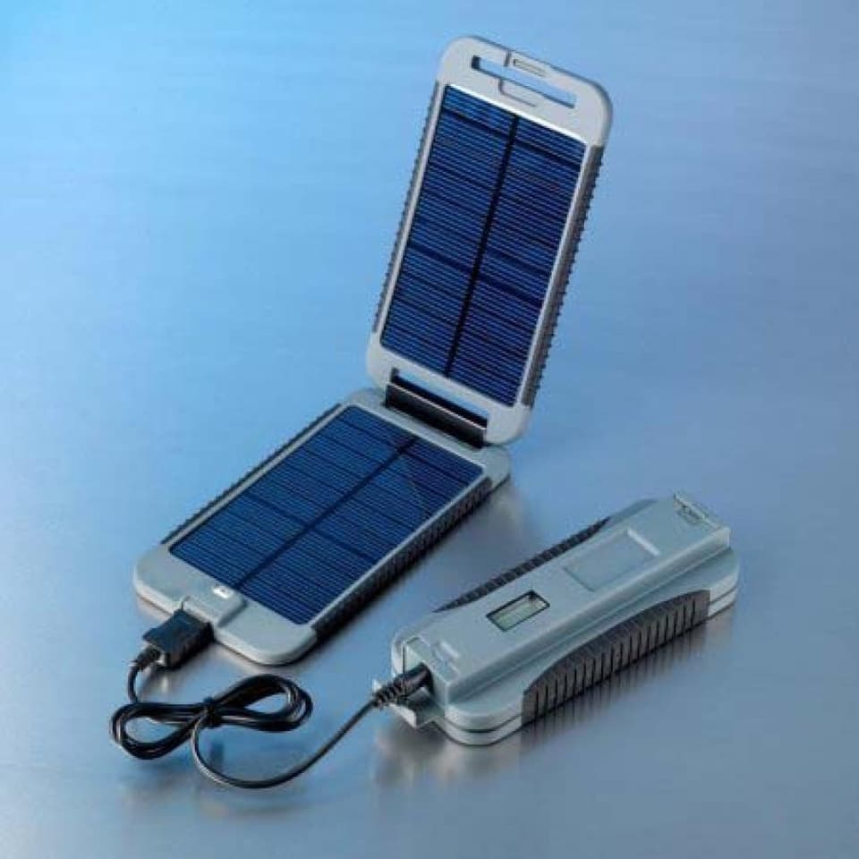 Solar Power Monkey Extreme Grey view 1