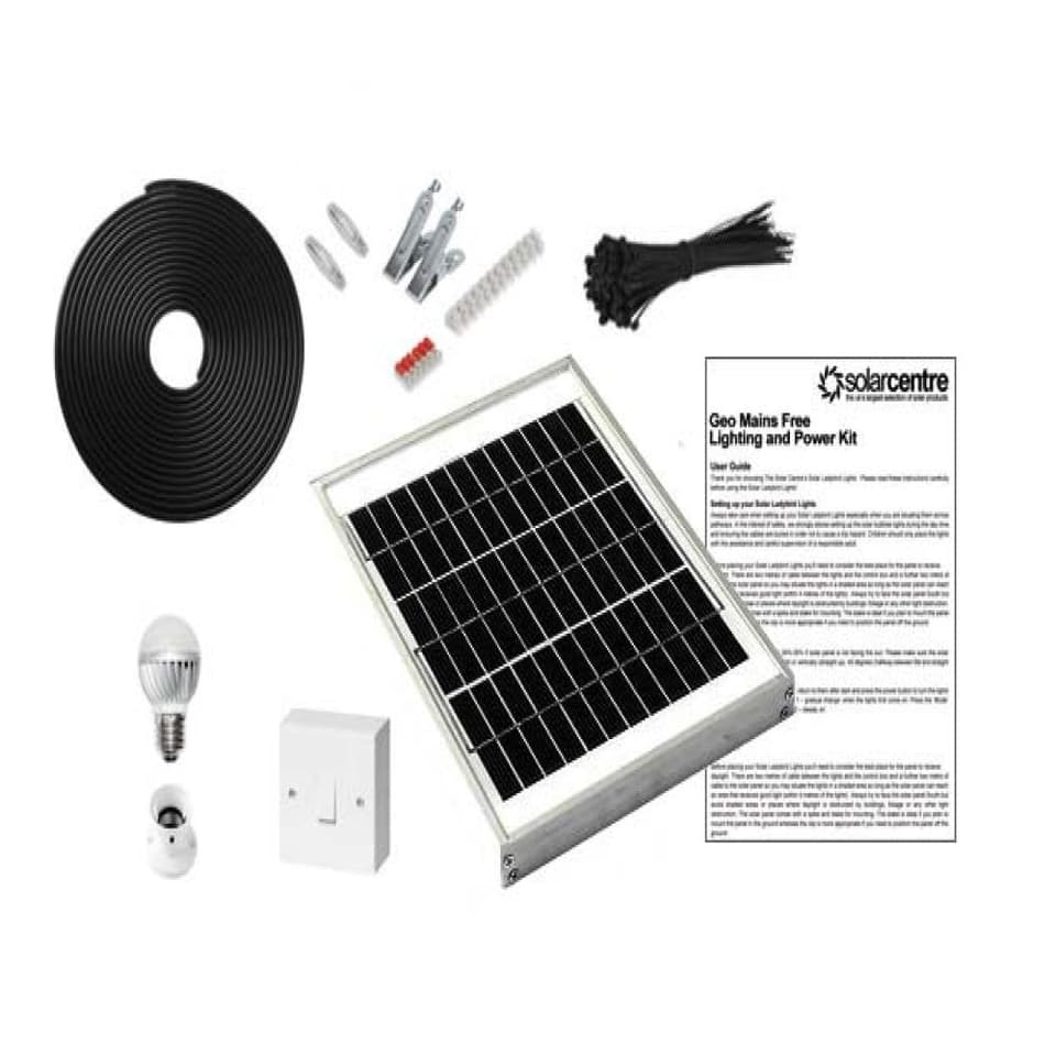 Geo 1 - Mains Free Solar Lighting Kit view 1