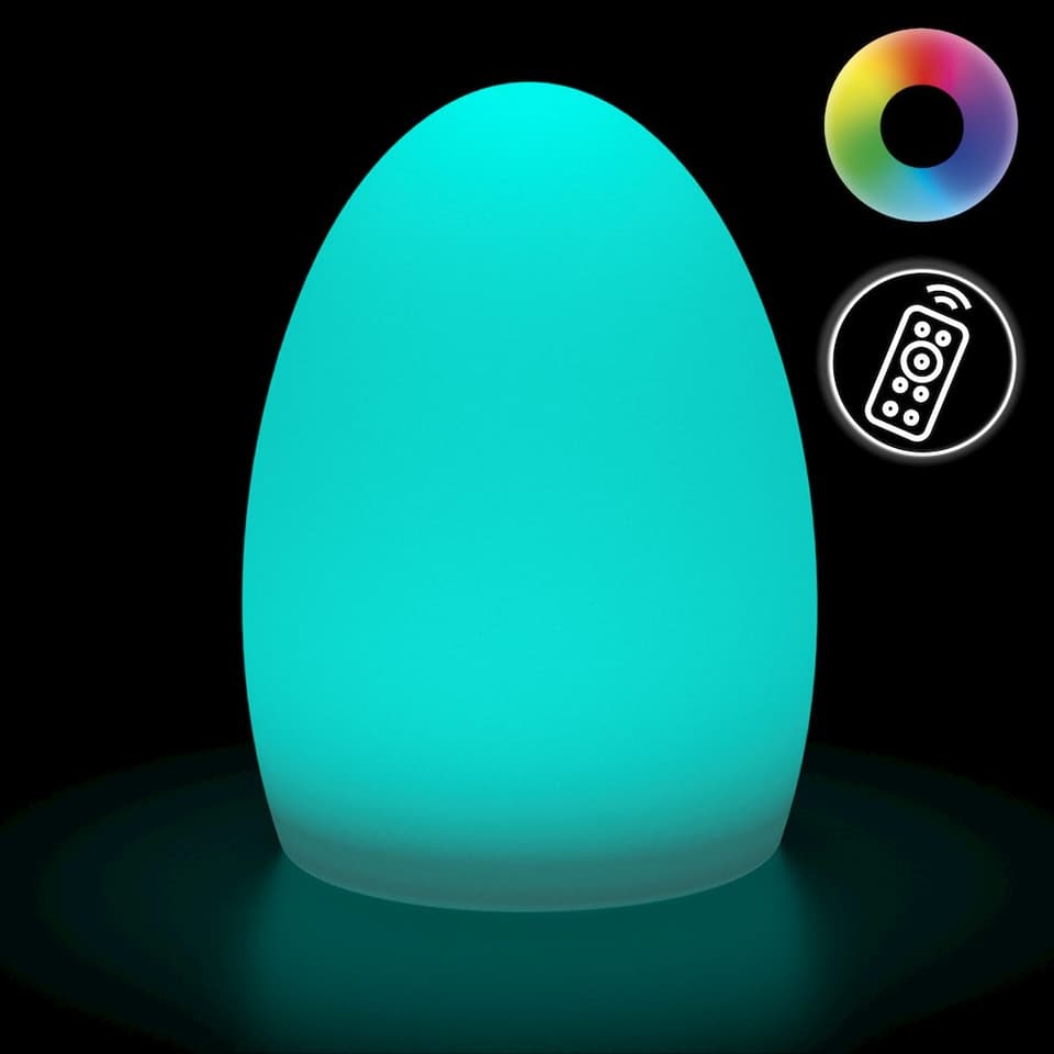 Shimmer Solar Mood Light - Egg view 1